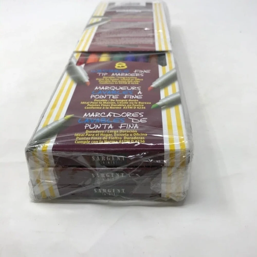 Sargent Art 8 Washable Fine Tip Markers